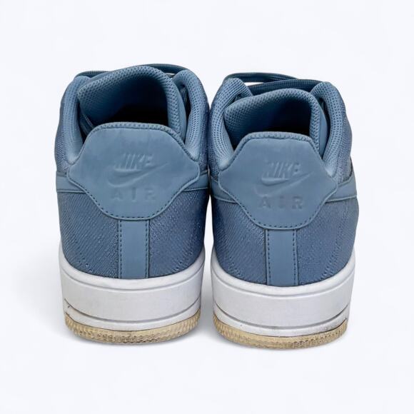 Nike Air Force 1 Ultra Flyknit Low Top Sneakers in Work Blue Men's 11.5 Comfort - Picture 6 of 9